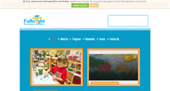 Desktop Screenshot of fulbrightmontessori.com